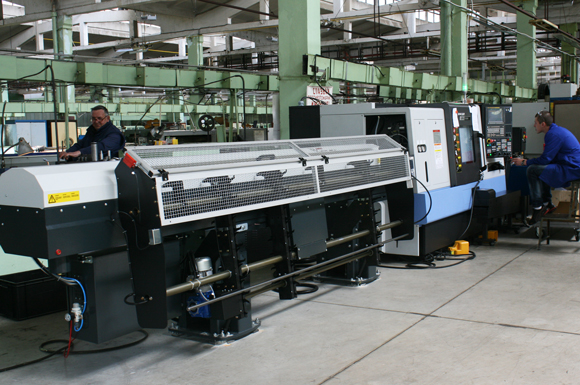 Хоризонтален двушпинделен стругов център Doosan Lynx 220 LMSC за Самел 90 Хоризонтален двушпинделен стругов център Doosan Lynx 220 LMSC за Самел 90
