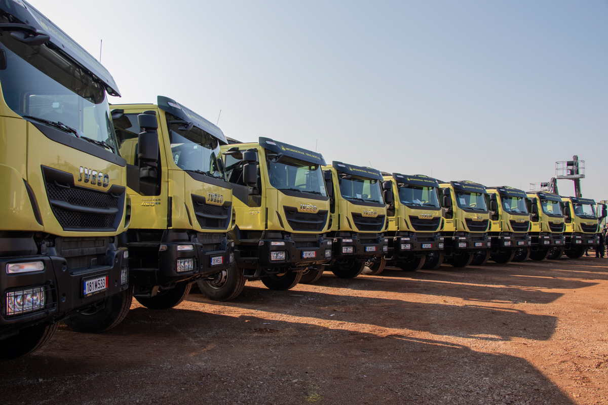 Камиони IVECO Trakker за АМ Хемус