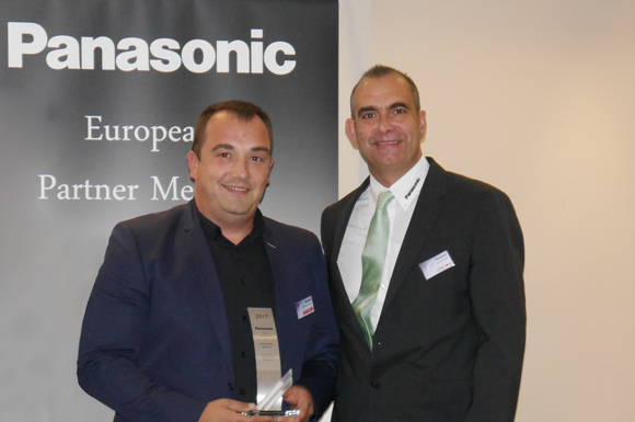 Евромаркет Метал получи приз за отлични продажби от Panasonic Industry Europe