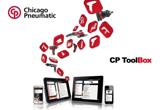 Мобилно приложение CP ToolBox – интерактивен каталог за инструменти Chicago Pneumatic