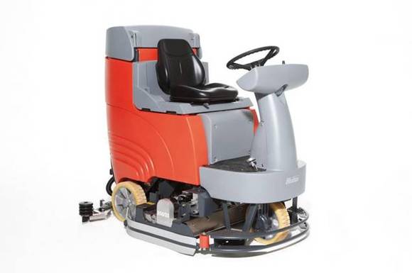Седлова подопочистваща машина Hako B115R за Метрополитен ЕАД