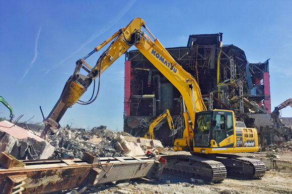 Хибридните багери Komatsu на Ростер ООД (Галерия)