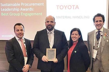 TOYOTA с награда “Best Group Engagement” 