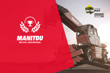 Manitou Group получи отличие от конкурса Intermat Innovation Awards