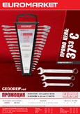 Промоционално предложение от Gedore red - 17 звездогаечни ключове 